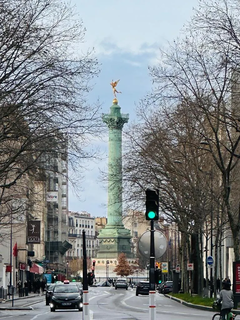 Appart, 2 Ch, Paris Bastille Apartment 0*,